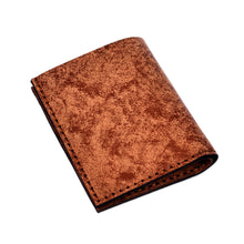 Load image into Gallery viewer, Brown 100% Suede Wallet with Traditional Round Icon - Eternal Heritage | NOVICA