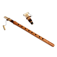 Load image into Gallery viewer, Apricot Tree Wood Duduk Musical Instrument with Textile Case - Sweet Morning Melodies | NOVICA