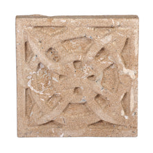 Load image into Gallery viewer, Hand-Carved Traditional Square Felsite Stone Magnet - Universal Bonds | NOVICA