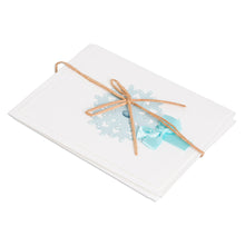 Load image into Gallery viewer, Handcrafted Pair of Snowflake Christmas Greeting Cards - Snowflake | NOVICA