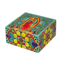 Load image into Gallery viewer, Our Lady of Guadalupe Decoupage on Pinewood Decorative Box - Our Lady of Guadalupe | NOVICA
