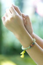 Load image into Gallery viewer, Multi-Gemstone Beaded Yoga Bracelet with Adjustable Lenght - Eternal Tranquility | NOVICA