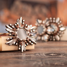 Load image into Gallery viewer, Handcrafted Wood Wall Mirror from Peru - Sunny Reflection | NOVICA