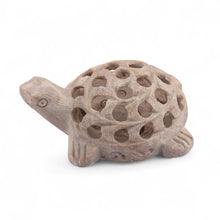 Load image into Gallery viewer, Fair Trade Jali Hand-Carved Turtle Soapstone Figurine - Turtle Tales | NOVICA