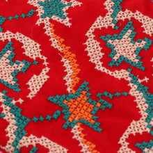Load image into Gallery viewer, Star-Patterned Cross-Stitch Embroidered Christmas Stocking - Twinkling Constellation | NOVICA