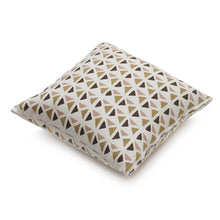Load image into Gallery viewer, Cotton Cushion Cover with Modern Volcano-Inspired Motifs - Vibrant Volcano | NOVICA