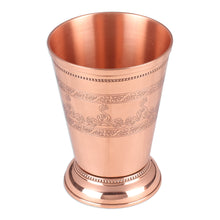 Load image into Gallery viewer, Classic High-Polished Copper Rocks Glass Pair Made in India - Glamorous Elixir | NOVICA