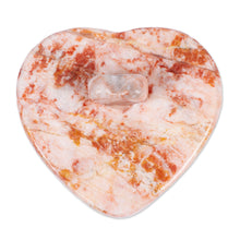 Load image into Gallery viewer, Hand-Carved Marble Decorative Jewelry Box with Heart Design - I Give You my Heart | NOVICA