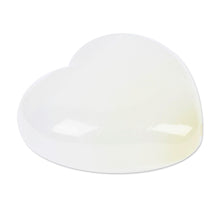 Load image into Gallery viewer, Heart-Shaped White Onyx Home Accent Hand-Carved in Mexico - Take my Heart | NOVICA