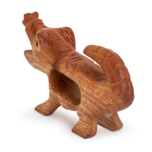 Load image into Gallery viewer, Nature-Themed Handmade Crocodile Mahogany Wood Figurine - Reptile Days | NOVICA