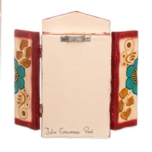 Load image into Gallery viewer, Hand-Painted Wood and Ceramic Retablo of Andean Music Store - Andean Music Store | NOVICA