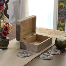 Load image into Gallery viewer, Sea-Themed Hand-Carved Large-Sized Scallop Mango Wood Box - Scallop Secrets | NOVICA
