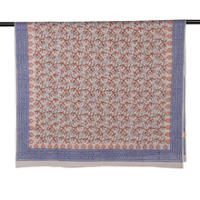 Load image into Gallery viewer, Floral and Vine-Themed Hand-Block Printed Cotton Sarong - Fabulous Foliage | NOVICA