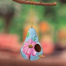 Load image into Gallery viewer, Blue Birdhouse Bloom