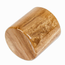 Load image into Gallery viewer, Minimalist-Inspired Hand-Carved Brown Marble Pencil Holder - Professional Earth | NOVICA