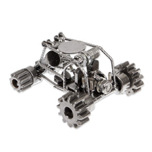 Load image into Gallery viewer, Eco-Friendly Recycled Metal Figurine of a Dune Buggy Car - Dune Buggy | NOVICA