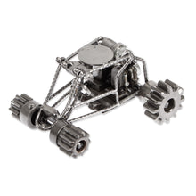 Load image into Gallery viewer, Eco-Friendly Recycled Metal Figurine of a Dune Buggy Car - Dune Buggy | NOVICA