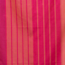 Load image into Gallery viewer, Hand-Woven Striped Silk Scarf with Fringes in Orange and Red - Sunset Stripes | NOVICA