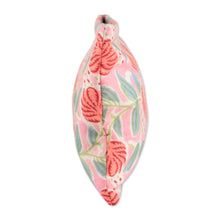 Load image into Gallery viewer, 2-Piece Floral-Themed Cotton Toiletry Case and Journal Set - Blooming Wanderer | NOVICA