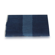 Load image into Gallery viewer, Hand-Block Printed Blue Striped Modern Blank Cotton Journal - Indigo Horizon | NOVICA