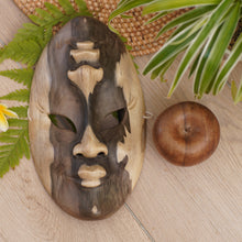 Load image into Gallery viewer, Hand Carved Wood Mask - Comedy and Tragedy | NOVICA