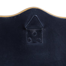 Load image into Gallery viewer, Reverse Painted Glass Wood Mirror from Peru - White Star | NOVICA