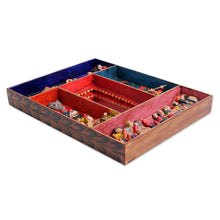 Load image into Gallery viewer, Hand Made Folk Art Mirror from Peru - Little Carnaval | NOVICA