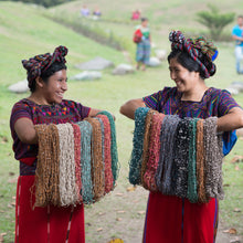 Load image into Gallery viewer, Red Macrame Wristband Bracelet - Far Reaches | NOVICA