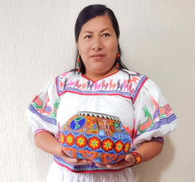 Load image into Gallery viewer, Multicolored Beaded Bracelet from Mexico - Deer Totem | NOVICA