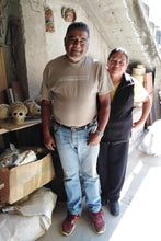 Load image into Gallery viewer, Museum Replica Mexican Archaeological Ceramic Sculpture - Totonaca God of Fire | NOVICA