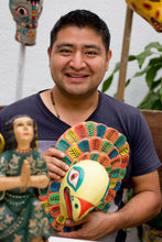 Load image into Gallery viewer, Wood Nativity Scene Sculpture Set of 9 - Rejoice | NOVICA