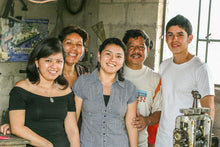 Load image into Gallery viewer, Classic Silver Button Earrings with Green Maya Jade - Forest Mystique | NOVICA