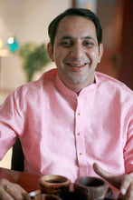 Load image into Gallery viewer, Blue Bone and Mango Wood Bangle Bracelets - Set of 3 - Blue Saga