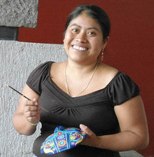 Load image into Gallery viewer, Folk Art Sun Ceramic Mug from Mexico - Happiness | NOVICA