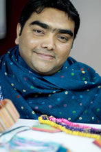 Load image into Gallery viewer, Wood and Leather Necklace Handcrafted Modern Jewelry - Modernity