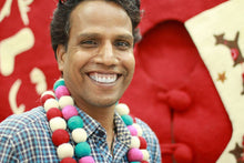 Load image into Gallery viewer, Multicolor Owl Ornaments Handmade of Wool Felt (Set of 4) - Holiday Hoots | NOVICA