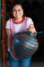 Load image into Gallery viewer, Floral Barro Negro Ceramic Decorative Vase - Barro Negro Rays | NOVICA