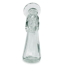 Load image into Gallery viewer, Hand Crafted Recycled Glass Prayer Sculpture - Crystal Virgin | NOVICA