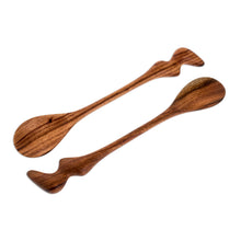 Load image into Gallery viewer, Hand Made Wood Spoons - Spicy Peten | NOVICA