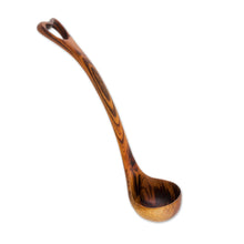Load image into Gallery viewer, Handmade Wood Ladle Spoon - Heart of Maya | NOVICA