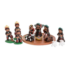 Load image into Gallery viewer, Ceramic nativity scene (Set of 13) - Totonicapan | NOVICA