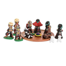 Load image into Gallery viewer, Ceramic nativity scene (Set of 13) - Totonicapan | NOVICA