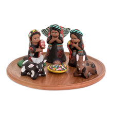 Load image into Gallery viewer, Ceramic nativity scene (Set of 13) - Totonicapan | NOVICA