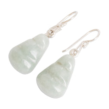 Load image into Gallery viewer, Hand Crafted Jade Dangle Earrings - Whirlwind | NOVICA