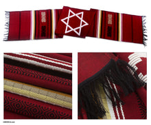Load image into Gallery viewer, Star of David on Red