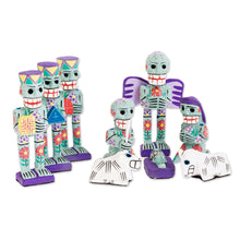 Load image into Gallery viewer, Artisan Crafted 9-Piece Day of the Dead Theme Nativity Scene - Calaveras | NOVICA