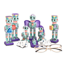 Load image into Gallery viewer, Artisan Crafted 9-Piece Day of the Dead Theme Nativity Scene - Calaveras | NOVICA