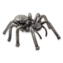 Load image into Gallery viewer, Eco-Friendly Upcycled Metal Spider Sculpture from Mexico - Rustic Tarantula | NOVICA