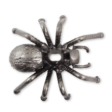 Load image into Gallery viewer, Eco-Friendly Upcycled Metal Spider Sculpture from Mexico - Rustic Tarantula | NOVICA