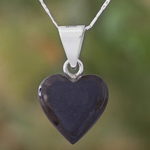 Load image into Gallery viewer, Mayan Heart in Black